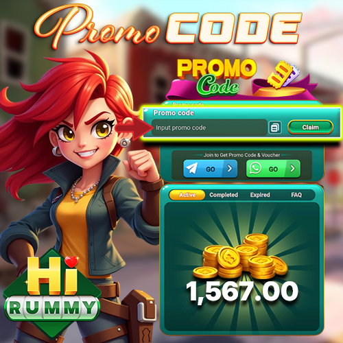 Hi Rummy Promocode 500 x 500